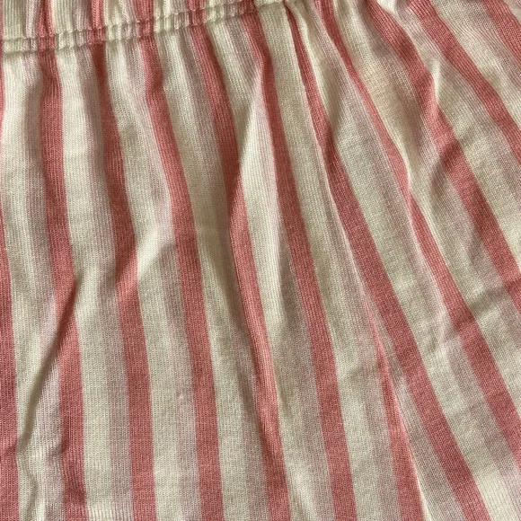 Striped Pink Button-Up Pajama Set - Picture 2 of 4